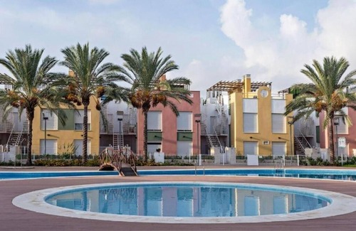Puerto Rey Apartamento | Vera-Playa Apto 1 dorm 1-4 Huesped Playa a 50m Wi-Fi Terraza Parking