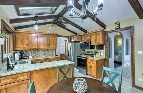 Vermilion Casa | Vermilion River Home w/ Hot Tub & Private Dock!