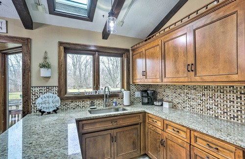 Vermilion Casa | Vermilion River Home w/ Hot Tub & Private Dock!