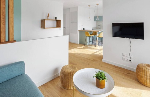 Madeleine-Champ de Mars Apartamento | Very bright apartment with balcony in Nantes
