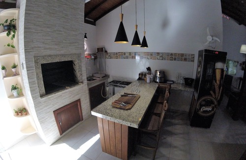 Cachoeira do Bom Jesus Casa | Casa muy cómoda, segura y cerca de la playa (80 metros)