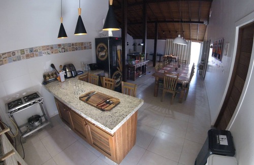 Cachoeira do Bom Jesus Casa | Casa muy cómoda, segura y cerca de la playa (80 metros)