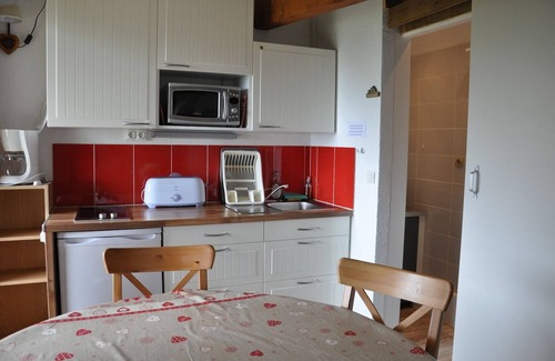 La Toussuire Apartamento | 29m2 al pie de las pistas. Apartamento muy tranquilo y vista muy clara (balcón).