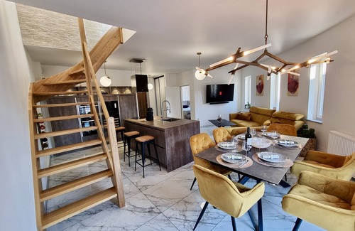 Pobierowo Condominio | Very nice apartment with 2 size terraces, pool view.