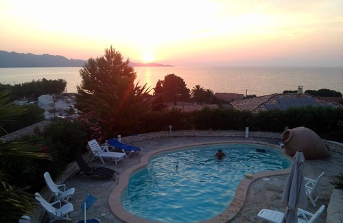Saint-Florent Villa | Villa muy bonita cerca del mar con piscina en st florent en alta córcega