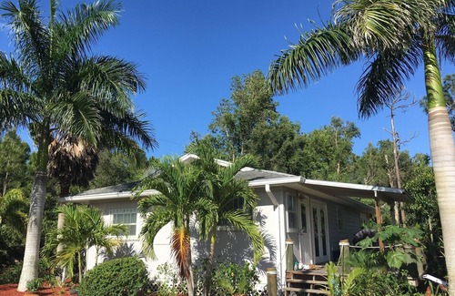 Bokeelia Casa | Very private, 3 decks, a pond with many birds. Island living, access to mainland