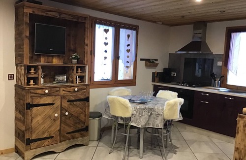Le Villard Apartamento | Lugar muy tranquilo y relajante. muy bonita vista del valle de belleville