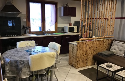 Le Villard Apartamento | Lugar muy tranquilo y relajante. muy bonita vista del valle de belleville