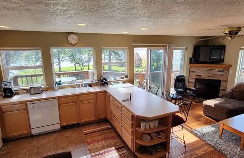 Oregon Coast Casa | Very quiet Pacific City home with amazing river views from the deck!