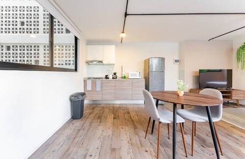 Xochimilco Apartamento | VH | Minimalist Loft + Washing Room and Gym | 258