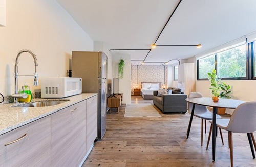Xochimilco Apartamento | VH | Minimalist Loft + Washing Room and Gym | 258