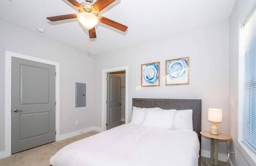 Morrisville Apartamento | Viagem Charming 1BR with Gym & Pool