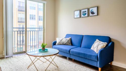 Downtown Apartamento | Viagem Durham Ideal 1BR w Gym