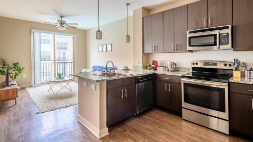 Downtown Apartamento | Viagem Durham Ideal 1BR w Gym