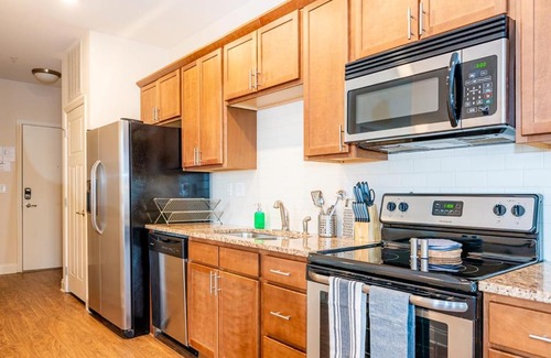 Wesley Heights Apartamento | Viagem Upscale Studio with Parking in Top Location