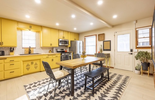 Morongo Valley Casa | Vibe Out on the deck at The Pinto Corral