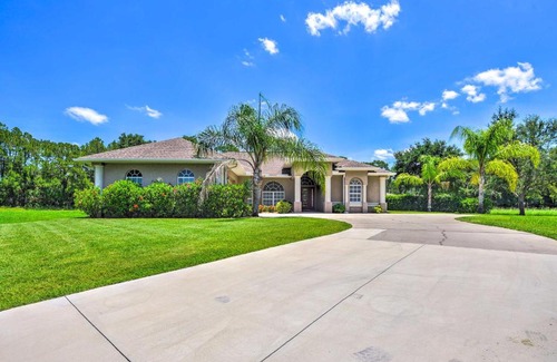 North Port Casa | Vibrant North Port Retreat with Private Pool!