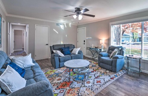 Southwestern Sacramento Casa | Vibrant Sacramento Home with Yard and Patio!