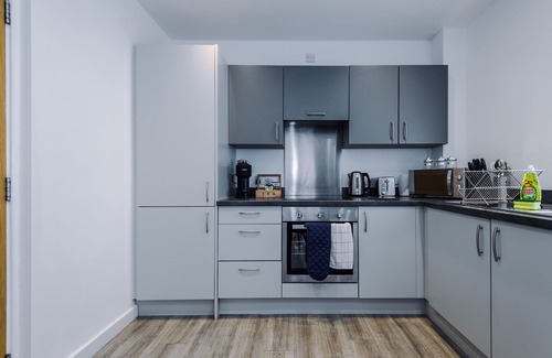 Wigan Apartamento | Apartamento-Baño Privado-2-Bed