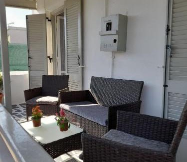 Scala Apartamento | Victory's house, 3min walk to Skala's sandy beach