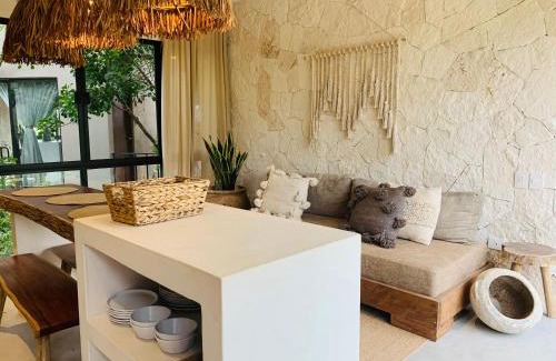 Centro de la ciudad de Tulum Apartamento | Vida Boho Apart 17 with special fee to access Hotel Bardo