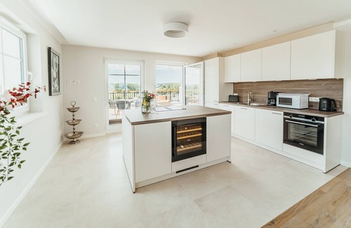 Haffkrug Apartamento | View 14,3 Zi.,105m²,2 Et.,balkon,fahrstuhl,meerblick - Villa Ocean View