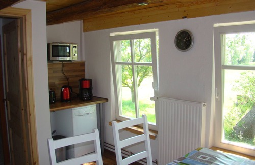 Polchow Apartamento | Vista del "Großer Jasmunder Bodden" - ubicación aislada - casa de carácter