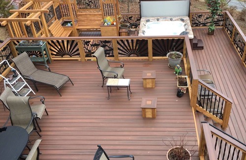 Huddleston Casa | 5 estrellas, perfectas 4 reuniones familiares, No Wake Cove, kayaks, pad bds, canoa Hot Tub,