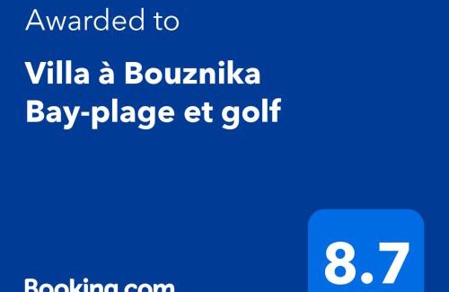 Cherrat Villa | Villa à Bouznika Bay-plage et golf