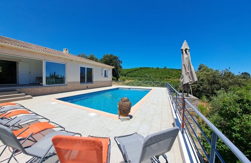 San-Nicolao Villa | ☆☆☆ Villa 8pers PP, Piscine privée☆☆☆ sans vis à vis 160m2/5000m2