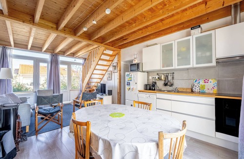Pornic Villa | Villa '190, Chic, Sobre, Plage À Pied, 6 P' con terraza privada y jardín privado