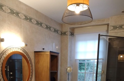 Saint-Brevin-les-Pins Villa | Villa 1900, seaside with heated swimming pool, Nordic bath, games room.