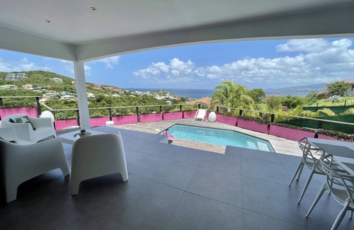 Trois-Ilets Villa | Villa 2 habitaciones & 2 magnos vista panoramiche al mar Caribe