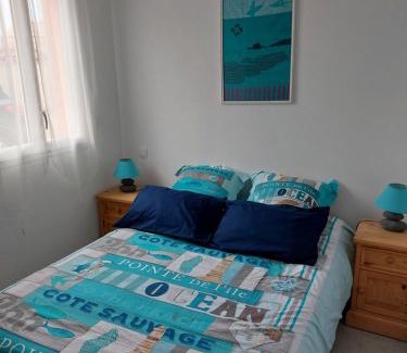 Saint-Pierre-la-Mer Apartamento | Villa 6 personnes dans résidence calme, grande terrasse, 5 mn de la plage