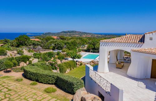 San Teodoro Villa | Villa Adele, con piscina a 700 mt dal mare
