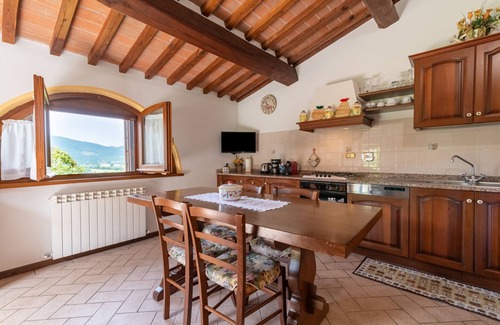 Lisciano Niccone Otro | Villa 'Agriturismo Pugnano Alto' con piscina privada, terraza privada y Wi-Fi