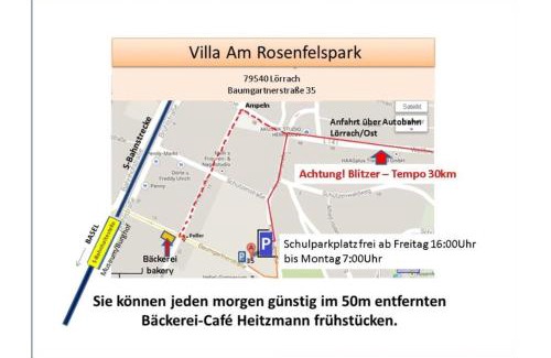 Loerrach Apartamento | Villa Am Rosenfelspark