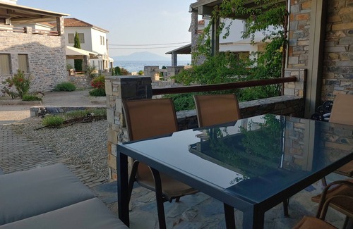 Ano Lechonia Villa | Villa Ambrosia, Beach house, Pelion II