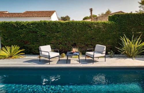 Le Chateau-d'Oleron Casa | Villa Amonite (Air conditioning and swimming pool)