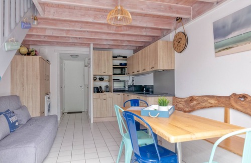 Pornichet Villa | Villa 'Anabel Au Calme Proche Plage' con terraza privada, jardín privado y Wi-Fi