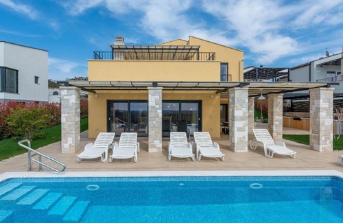 Materada Villa | Villa Andreas Matelići with Beautiful Sea View