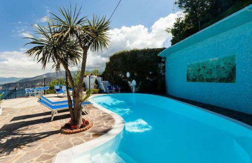 Priora Villa | Villa Angela with private pool and sea view