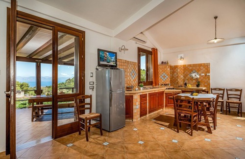 Scopello Villa | Villa Anna con vista al mar de la reserva Zingaro