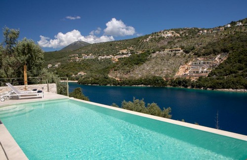 Sivota Villa | Villa Anthelia-Idyllic view and private access to the sea