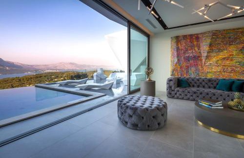 Zrnovo Villa | Villa Aqua Majestic Diamond Sumptuous 5 Bedroom Villa Magnificent Adriatic Seaviews Korcula