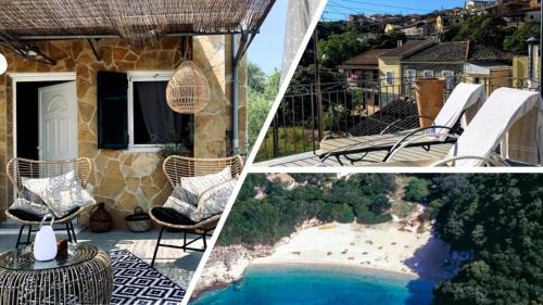 Liapades Casa | Villa Aspros - traditionell, ruhig und strandnah