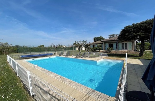 Chabeuil Casa | Villa at the foot of the Vercors with swimming pool, tennis court and boules pitch on 5000m2 garden