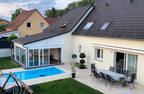 Riedwihr Villa | Villa au calme avec piscine et jacuzzi
