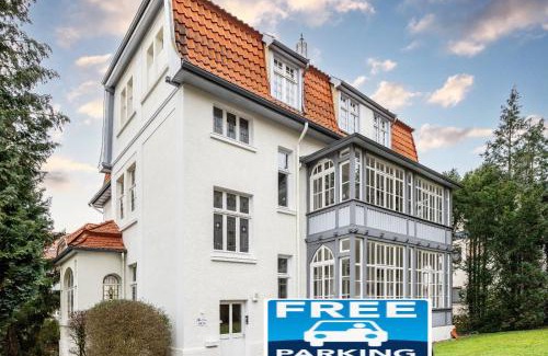 Bad Salzuflen Apartamento | Villa Augusta am Kurpark