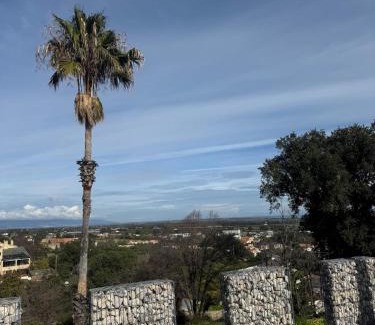 Penta-di-Casinca Apartamento | Villa avec dépendance vue mer piscine privée 12p